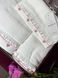 Комплект махрових рушників з вишитими серцями Ruffle love pink,Maison d'or 0713 фото 3