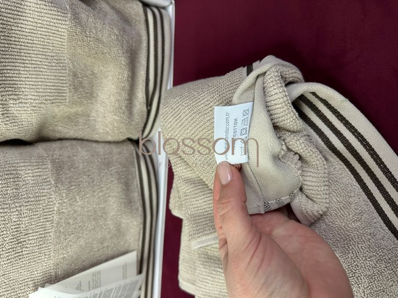 Комплект махрових рушників PURALICNE beige, Mаison D'or 00989 фото
