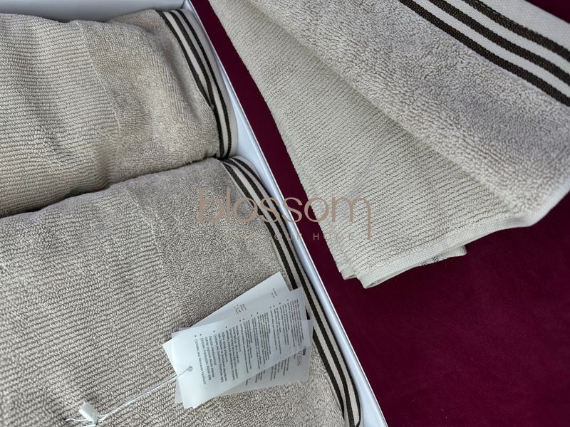 Комплект махрових рушників PURALICNE beige, Mаison D'or 00989 фото