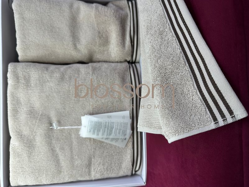 Комплект махрових рушників PURALICNE beige, Mаison D'or 00989 фото