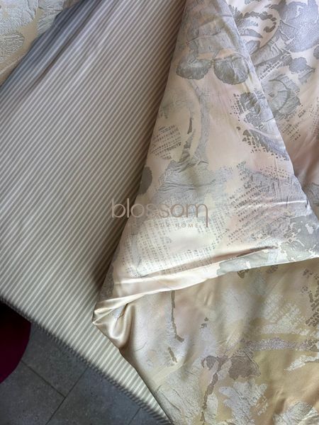 Комплект постельного белья из тенсела евро AMBRE gold, Maison d'or 9438 фото