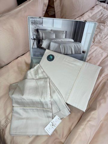Комплект постельного белья из тенселя евро Solenne stone, Maison d'or 0718 фото