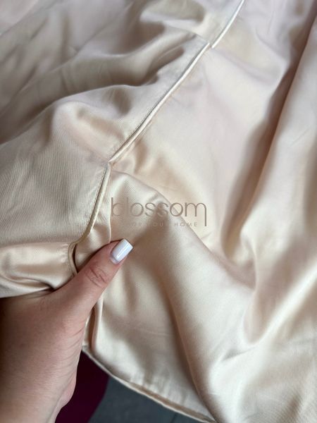 Комплект постельного белья из тенселя евро Solenne beige, Maison d'or 0719 фото
