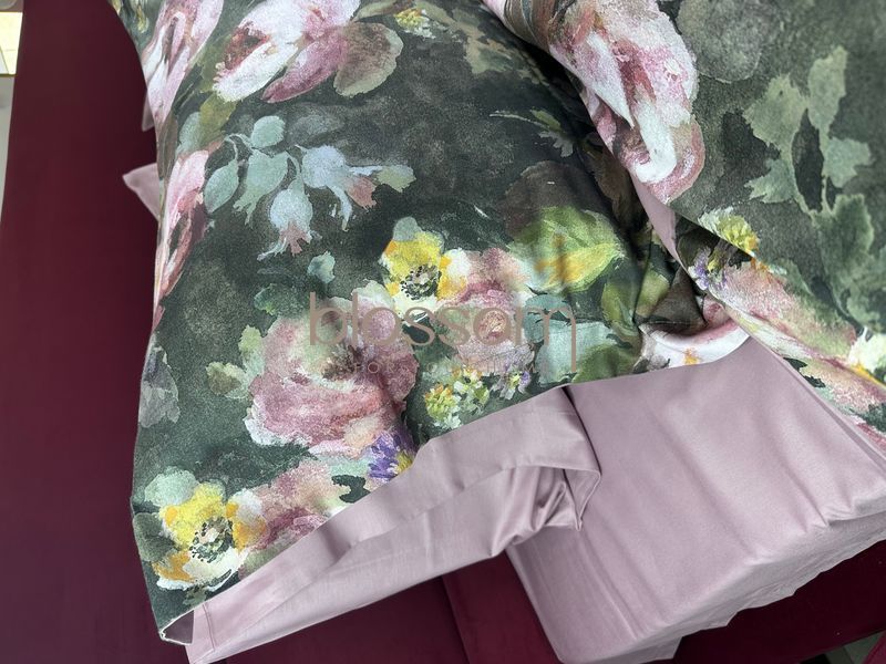 Комплект  постільноі білизни сатин люкс DIOR, Tivolyo home, євро розмір 1175 фото