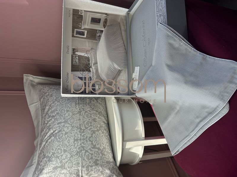 Комплект постельного белья жаккардовый Maison d'or, Rose marine grey, евро размер 899 фото