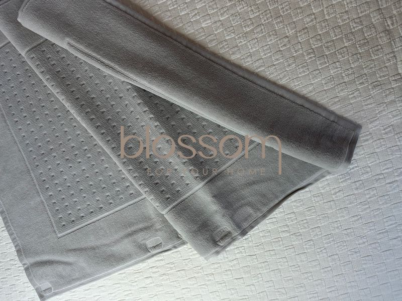 Килимок для ванни PLAID gri,Tivolyo home 00947 фото