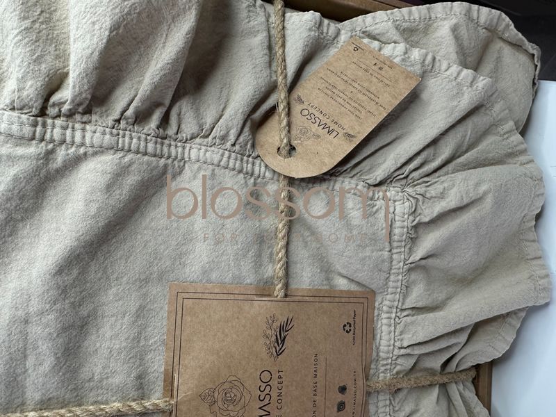 постільна білизна варена бавовна LIMASSO, exclusive,євро,oxford tan 2013 фото