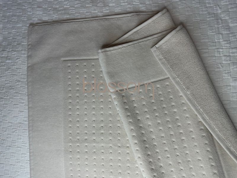 Килимок для ванни PLAID bej,Tivolyo home 00948 фото