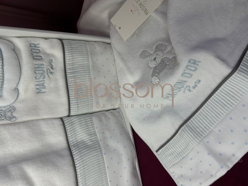 Дитячий комплект рушників BEAR LOVE blue, Maison d'or 00802 фото