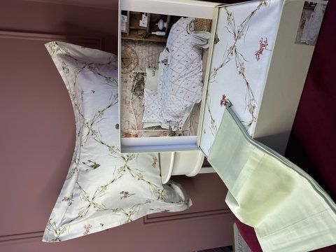Сімейний комплект постільної білизни сатин люкс MIRABEL , TIVOLYO HOME 00172 фото