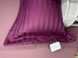 Семейный комплект постельного белья сатин люкс в полоску JACQUARD bordo , TIVOLYO HOME 0247 фото 2