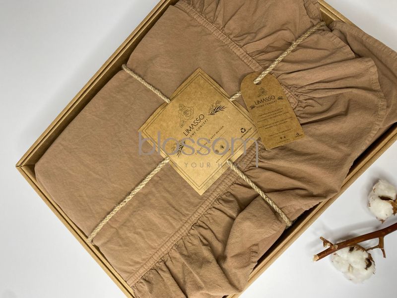 постільна білизна варнена бавовна LIMASSO, exclusive,євро,woodsmoke 2013 фото