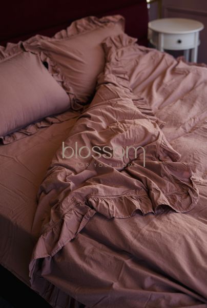 Постельное белье варений хлопок LIMASSO, exclusive, евро,old rose 2013 фото