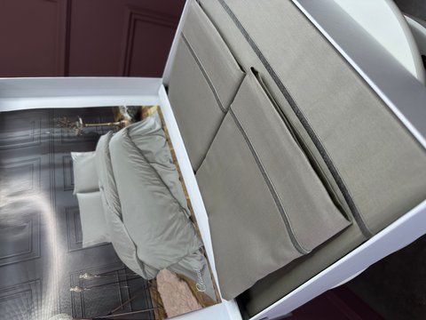 Комплект постільноі білизни сатин люкс CASUAL HAKI , TIVOLYO HOME,півтораспальний розмір 7665 фото