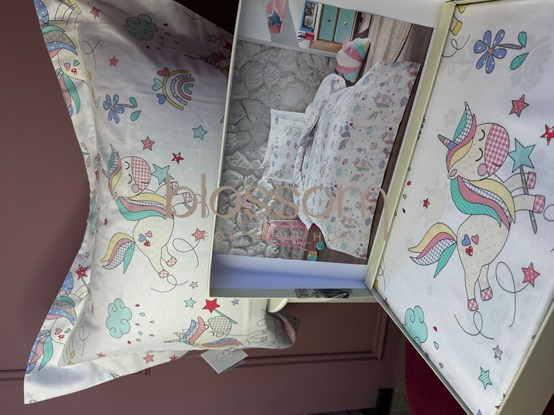 Комплект дитячої постільноі білизни UNICORN TEK, Tivolyo home, півтораспальний розмір 0020 фото