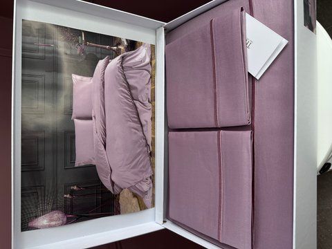 Cімейний комплект постільноі білизни сатин люкс CASUAL MURDUM, TIVOLYO HOME 7665 фото