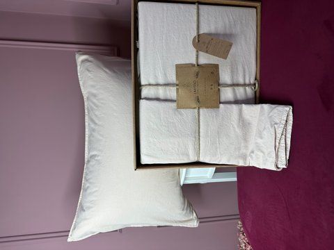 Постільна білизна варена бавовна LIMASSO, standart ,євро, pristine 0112 фото