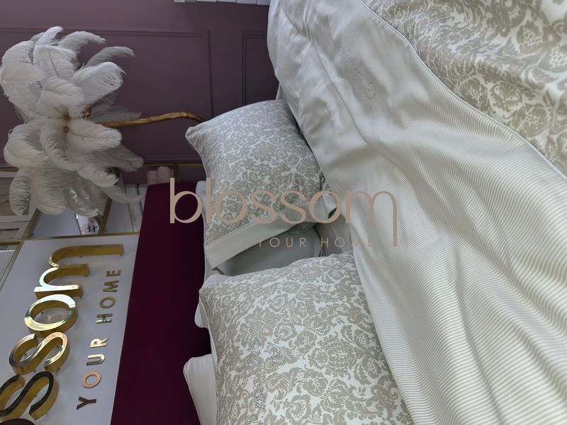 Сімейний комплект постільної білизни жакардовий Maison D'or,beige, 899 фото