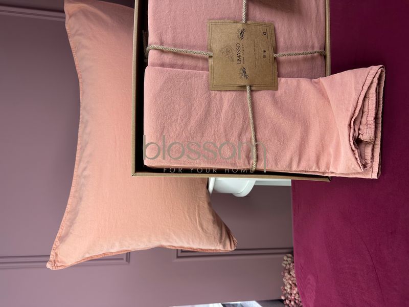 Постельное белье вареный хлопок LIMASSO, standart ,евро, cameo brown  0116 фото
