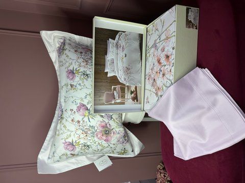 Сімейний комплект постільної білизни сатин люкс DOLCE, TIVOLYO HOME 00357 фото