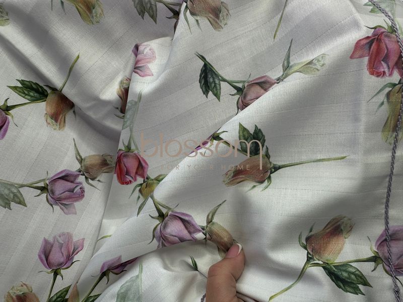 Комплект постільної білизни сатин DREAM ROSE lilac,Maison d'or, євро  1110 фото