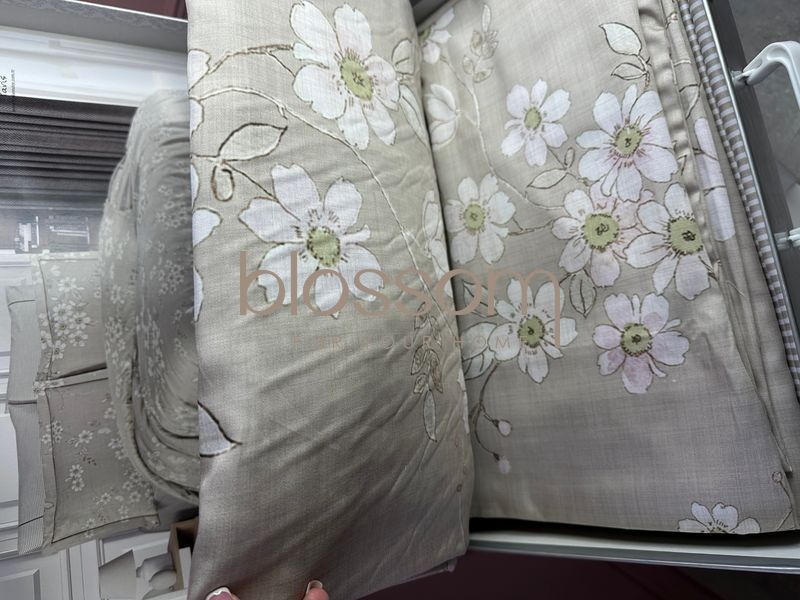 Комплект постельного белья из тенселя евро MARGUERITES beige, Maison d'or 1117 фото
