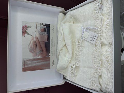 Комплект махрових рушників з мереживом MARIE SET, Pepper home 7865 фото